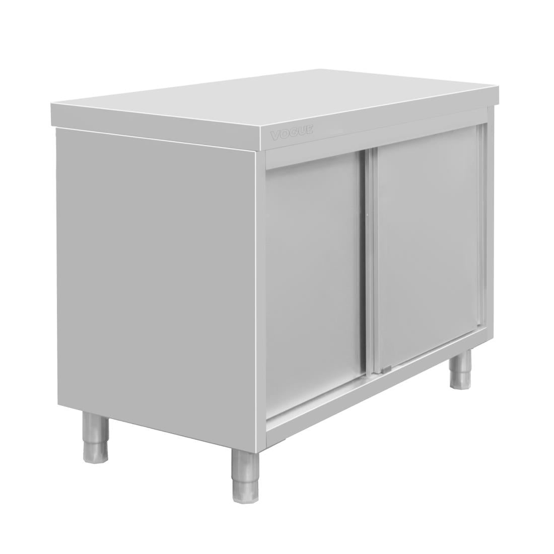Vogue Floor Standing Stainless Steel Cupboard 900x1200mm