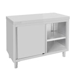 Vogue Floor Standing Stainless Steel Cupboard 900x1200mm