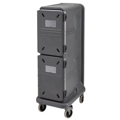 Cambro Ultra Pro Tall Two Door Hot and Cold Food Cart Blue