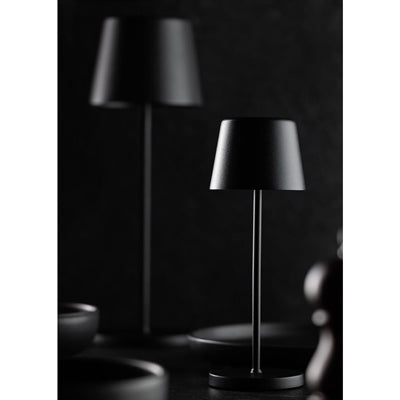 Utopia Bermuda Micro LED Cordless Table Lamp 210mm Black (6 Pack)