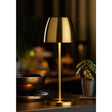 Utopia Montserrat LED Cordless Table Lamp 300mm Brushed Gold (6 Pack)