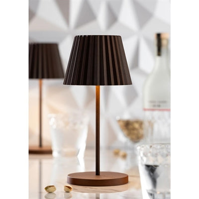 Utopia Dominica LED Cordless Table Lamp 260mm Cocoa (6 Pack)