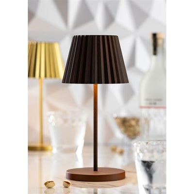 Utopia Dominica LED Cordless Table Lamp 260mm Cocoa (6 Pack)