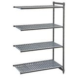 Cambro Camshelving Basics Plus Add-On Unit 4 Tier with Vented Shelves 1830x1480x610mm
