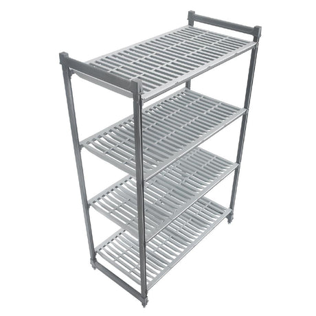 Cambro Camshelving Basics Plus 4 Tier Shelving Starter Unit 1630 x 1220 x 610mm