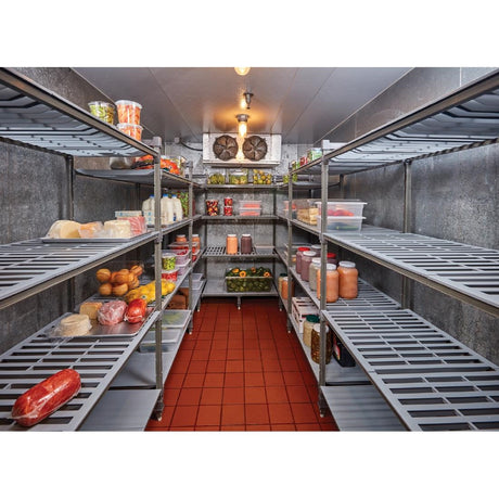 Cambro Camshelving Basics Plus Add-On Unit 4 Tier With Vented Shelves 1630(H)x 1175(W)x 540(D)mm