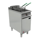 Falcon Dominator Plus Free Standing Electric Filtration Fryer on Feet with Fryer Angel E3840FX