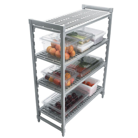 Cambro Camshelving Premium 4 Tier Starter Unit 1830H x 1525W x 610D mm