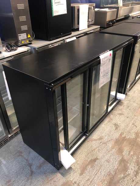 Graded 00978 Bar3 Sl Triple Sliding Glass Door Bottle Cooler