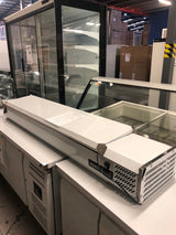 Graded 00980 Top2000 En 1/3 Gastronorm Prep Top With Hinged Lid 2000mm(w)