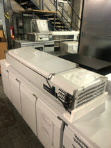 GRADED-00983 TOP1500EN 1.5m Hinged 1/3 Gastronorm Prep Top