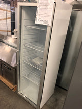 GRADED-00987-HSG40 Single Glass Door Stainless Steel Refrigerator