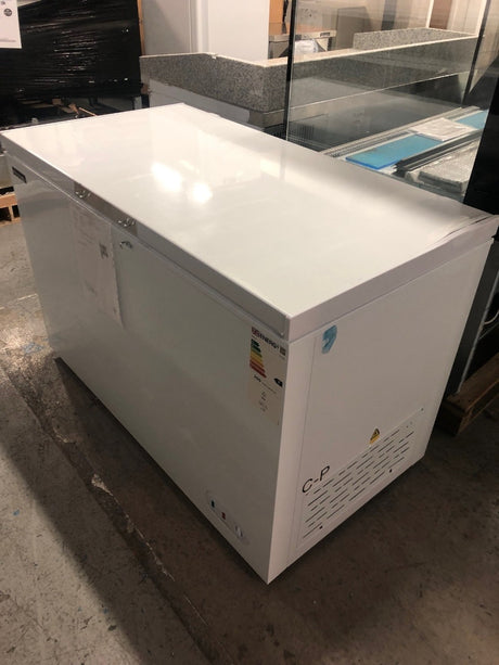 GRADED-01009-CF450SS 450L Stainless Steel Lid Chest Freezer