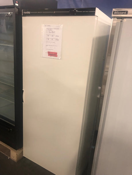 Graded 01043 Kicpr60 Lt Single Door White Laminated Service Cabinet 640 L