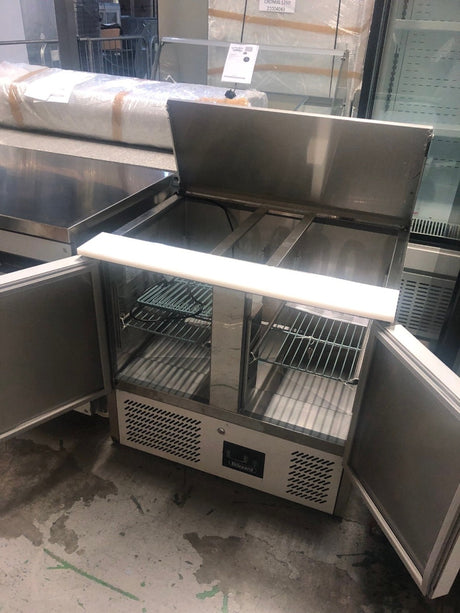 Graded 01046 Bsp2 Compact Double Door Refrigerated Saladette