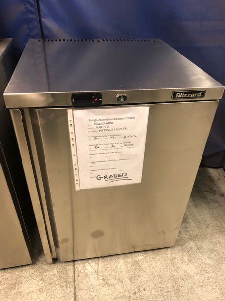 Graded 01051 Ucr140 Single Hinged Door Under Counter Refrigerator