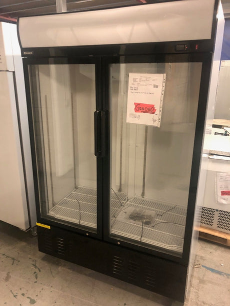 Graded 01065 Gd900 900 L Double Hinged Glass Door Display Merchandiser