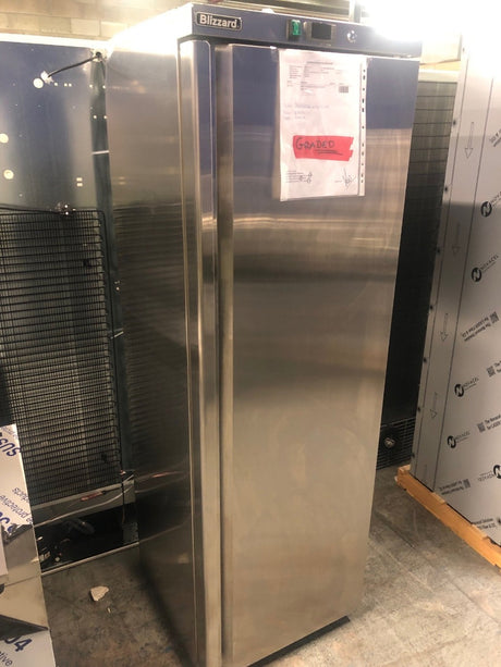 Graded 01074 Ls40 Upright 320 L Single Hinged Door Freezer