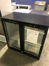 Graded 01078 Bar2 Double Hinged Glass Door Bottle Cooler