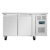 Polar U-Series Double Door Counter Freezer 282Ltr