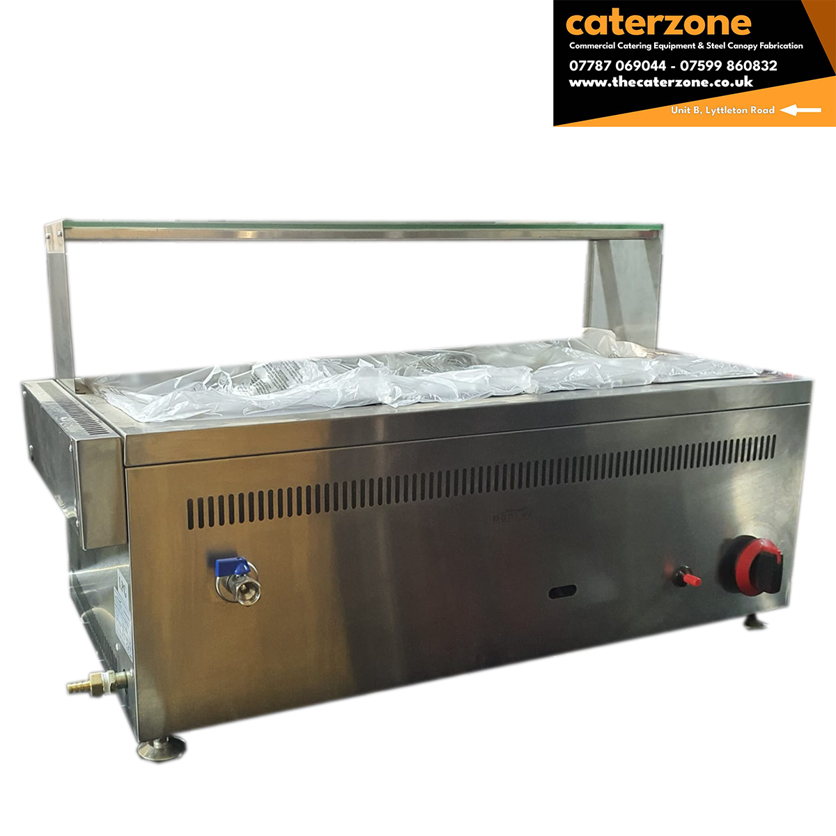 LPG Bain Marie 3x GN Pans A Grade
