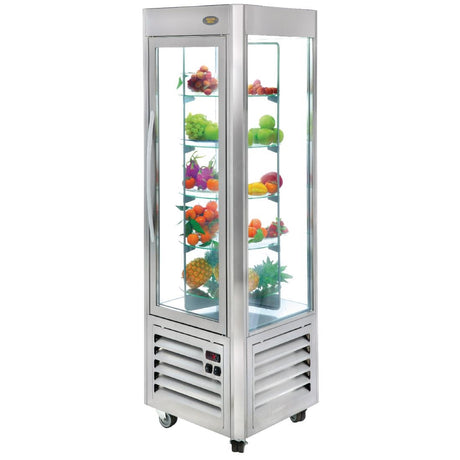 Roller Grill Revolving Display Fridge 360Ltr