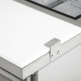 Polar U-Series Double Door Prep Counter Fridge 527Ltr