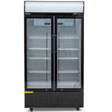 Graded 01065 Gd900 900 L Double Hinged Glass Door Display Merchandiser