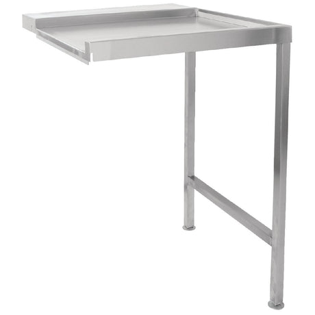 Classeq Pass Through Dishwasher Table Right Hand 650x650mm