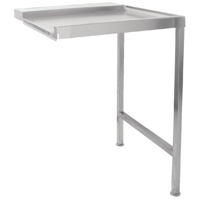 Classeq Pass Through Dishwasher Table Right Hand 1100x650mm