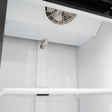 Graded 02184 Triple Hinged Glass Door Freezer Display Merchandiser