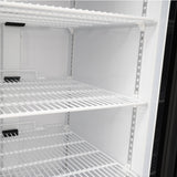 Single Hinged Glass Door Freezer Display Merchandiser