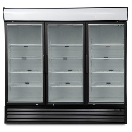Graded 01035 Gdf1800 Triple Hinged Glass Door Freezer Display Merchandiser – image 3
