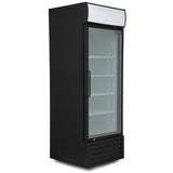 Single Hinged Glass Door Freezer Display Merchandiser