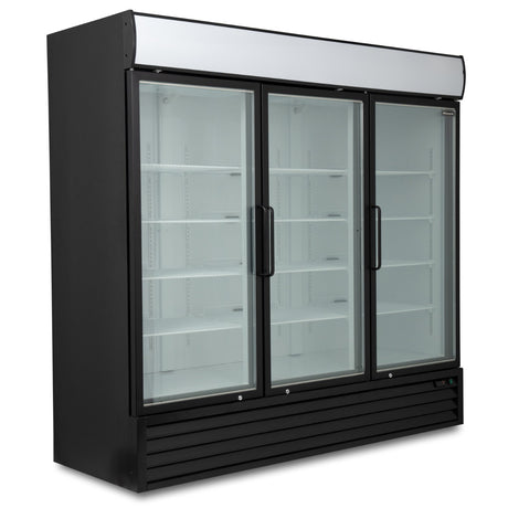 Graded 01035 Gdf1800 Triple Hinged Glass Door Freezer Display Merchandiser – image 2