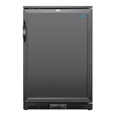 Polar G-Series 850mm Back Bar Cooler with Solid Door 128Ltr