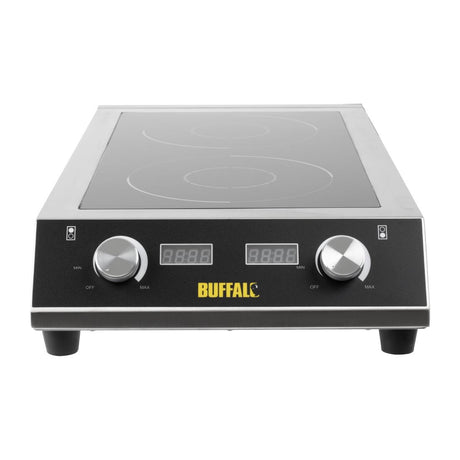 Buffalo Heavy Duty Double Induction Hob 7kW