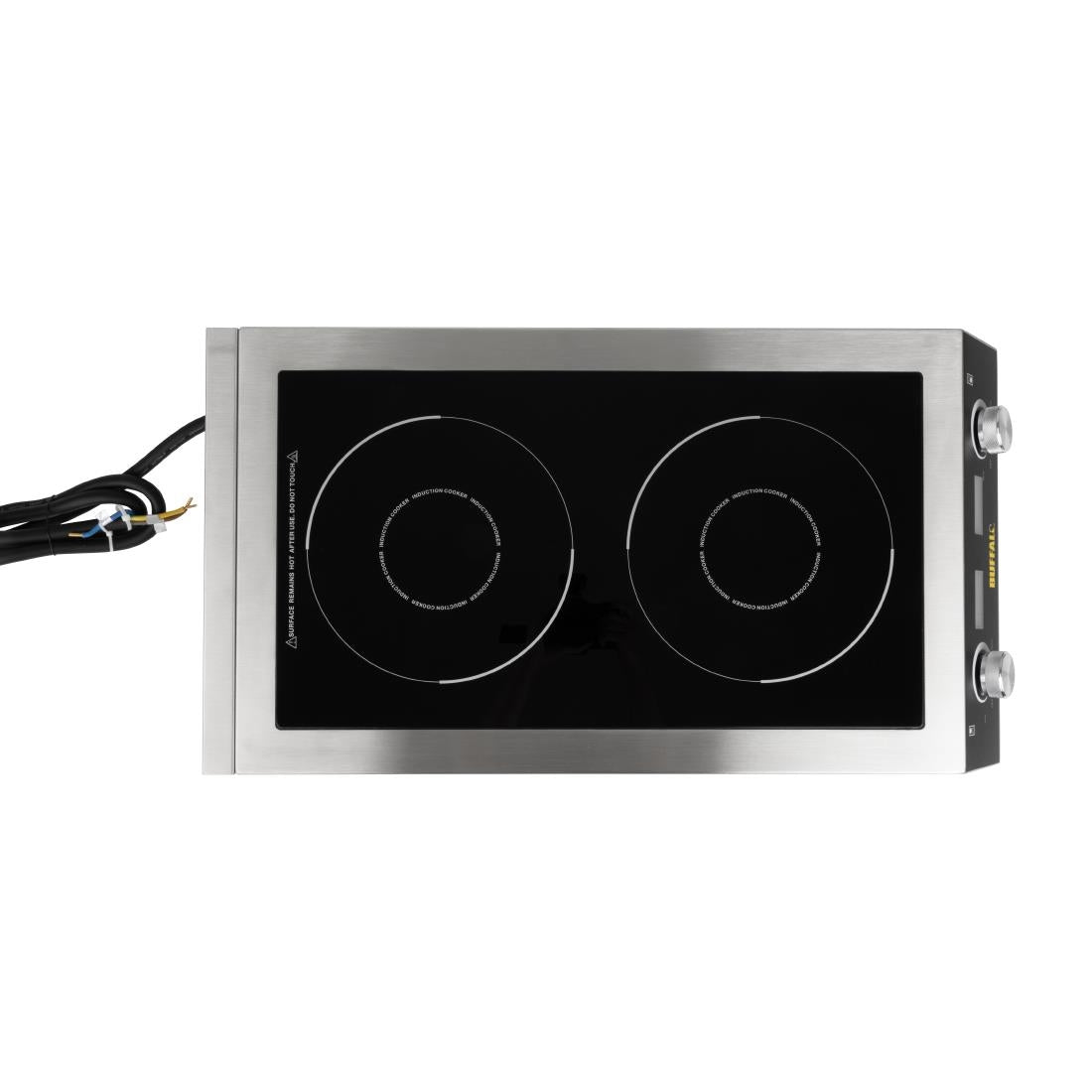 Buffalo Heavy Duty Double Induction Hob 7kW