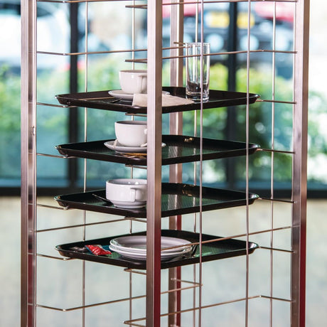 Craven Steel 7-Shelf Clearing Trolley