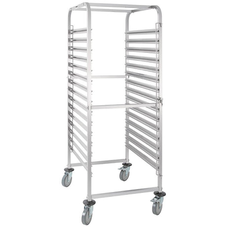 Vogue 2/1GN 15-Shelf Racking Trolley