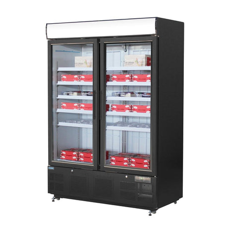 Polar G-Series Upright Display Freezer 920Ltr Black