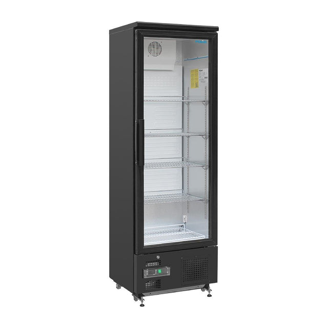Polar Upright Back Bar Cooler with Hinged Door 307Ltr