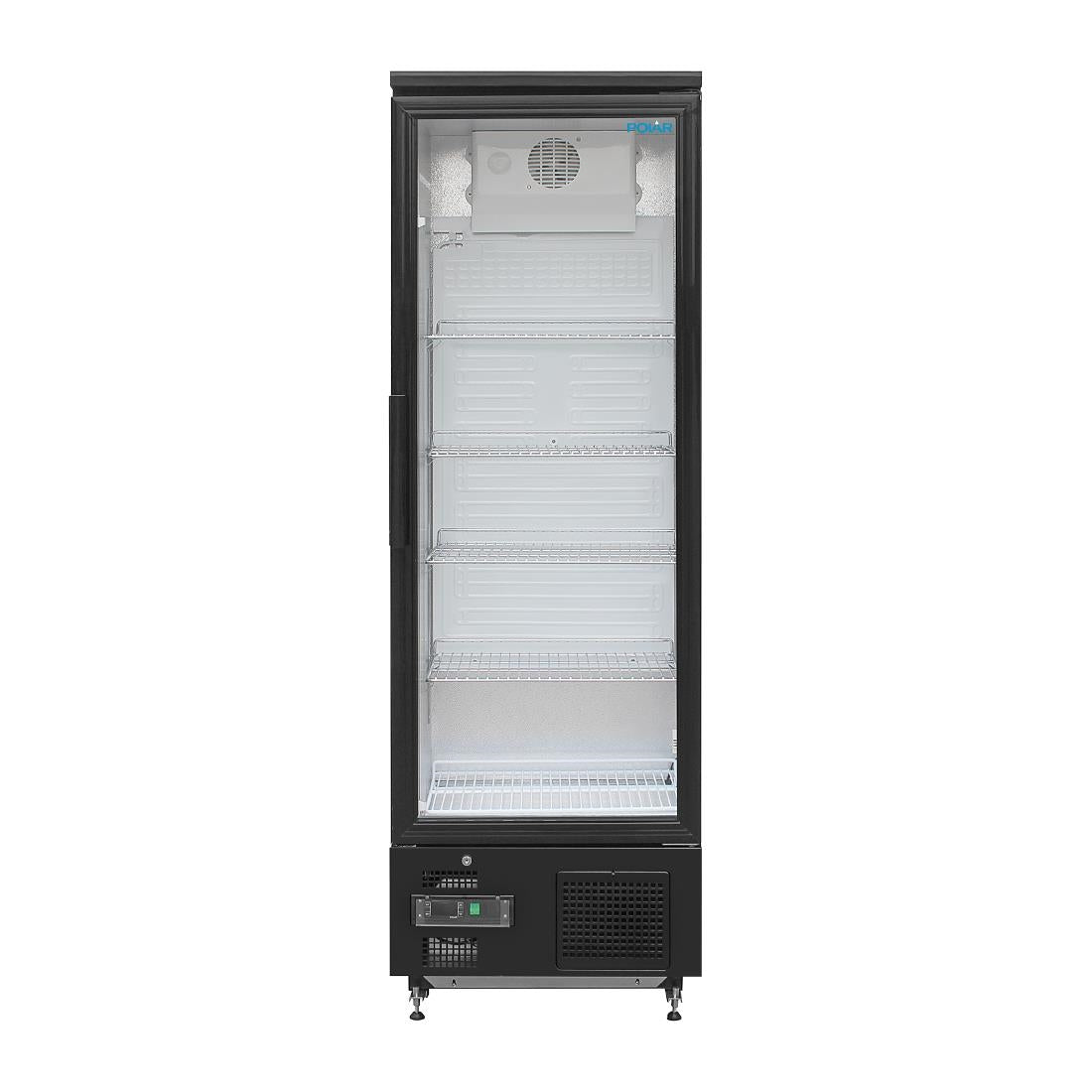 Polar Upright Back Bar Cooler with Hinged Door 307Ltr