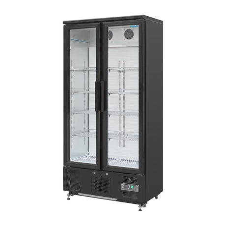 Polar Upright Back Bar Cooler with Hinged Doors 490Ltr