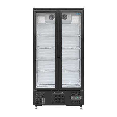 Polar Upright Back Bar Cooler with Hinged Doors 490Ltr
