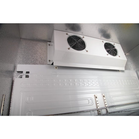 Polar Upright Back Bar Cooler with Hinged Doors 490Ltr