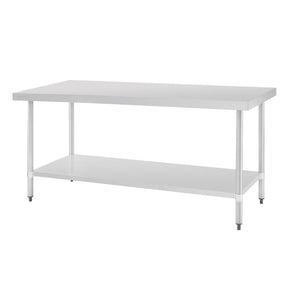 Vogue Stainless Steel Prep Table 1800mm