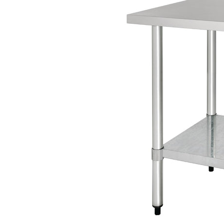 Vogue Stainless Steel Prep Table 1800mm