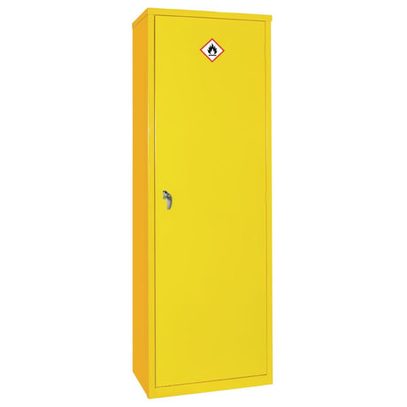 Hazardous Substance Cabinet Single Door Yellow 20Ltr
