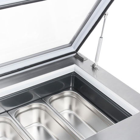 Polar G-Series Countertop Ice Cream Freezer 4x Napoli Pans